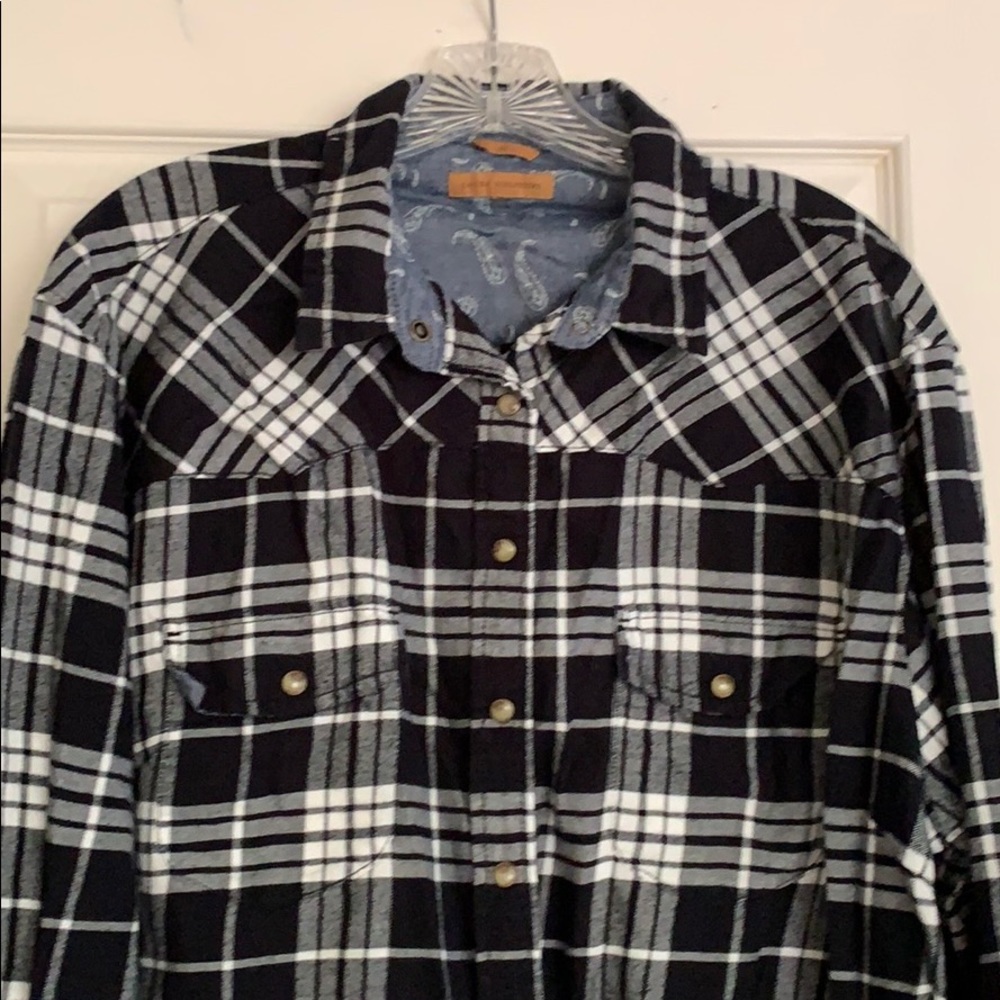 Jachs Girlfriend Flannel. Size unknown. L or XL